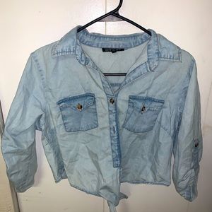 Crop top long sleeve